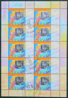 Sheet Celebrate 2000 Hologram 1999 Mi 1868 Used Gebruikt Oblitere Australia Australien Australie - Gebraucht