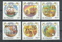 ST  VINCENT   YVERT   1036/41   MNH  ** - Cristóbal Colón