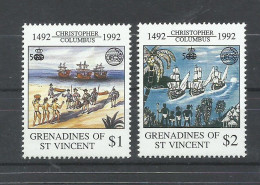 GRENADINES ST  VINCENT   YVERT   734/35  MNH  ** - Cristóbal Colón