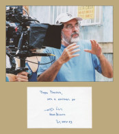 Carlos Diegues - Brazilian Film Director - Signed Card + Photo - Rio 2003 - COA - Attori E Comici 