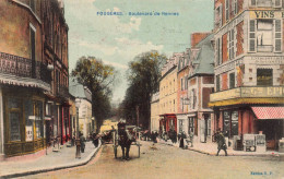 Fougères * Le Boulevard De Rennes * épicerie * Attelage - Fougeres