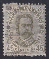 Italie - 1878 - 1900  Humbert I   Y&T  N °  62   Oblitéré - Oblitérés