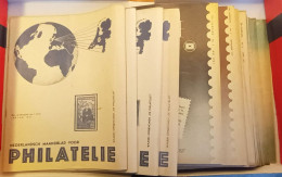 Philatelie, Nederlands Tijdschrift, Complete Jaargangen 1951, 1952, 1953 - 36 Tijdschriftrn - Filatelie En Postgeschiedenis