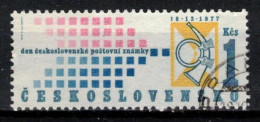 Tchécoslovaquie 1977 Mi 2420 (Yv 2251-3), Obliteré, - Used Stamps