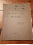 1920 - FERRARA - LE NOZZE DELL'AMORE E DELLA MORTE - G. BORSARA - SALMO TRAGICO - Théâtre