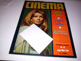 RIVISTA NEW CINEMA- PERIODICO MENSILE- NUMERO 4- APRILE 1970 - Cine