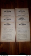 1953 MOTO NETTUNIA BOLOGNA OFFICINE BUSI LOTTO DI 30 CONCESSIONI DI RIVENDITA - Motor Bikes