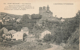 St Nectaire * Route Et Vue Générale Du Village - Saint Nectaire