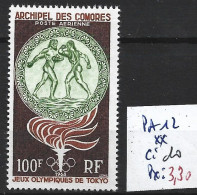 COMORES FRANCAISES PA 12 ** Côte 10 € - Airmail