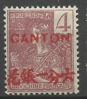 CANTON N° 35 NEUF*   CHARNIERE / Hinge / MH - Nuevos