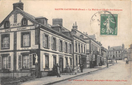 CPA 61 SAINTE GAUBURGE / LA MAIRIE ET L'ECOLE DES GARCONS - Sonstige & Ohne Zuordnung