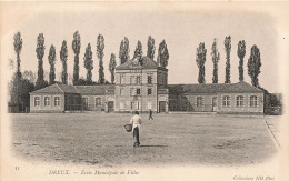 FRANCE - Dreux - Ecole Municipale De Filles - Cour De Récréation - Collection ND Phot - Carte Postale Ancienne - Dreux