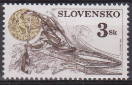 Sport Olympique - SLOVAQUIE - Canoe Monoplace - N° 229 ** - 1996 - Unused Stamps