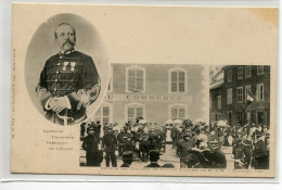 54 BLAMONT Réunion Officiers Sapeurs Pompiers Cafe Commerce Capitaine Delabbeye Président De L'Union 1900   / D03 2022 - Blamont