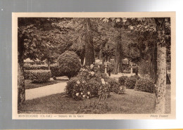 CPA - 17 - Montendre - Square De La Gare - Photo Trouvé - C - Montendre