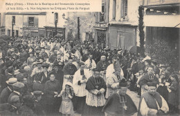 CPA 61 SEEZ / FETES DE LA BASILIQUE DE L'IMMACULEE CONCEPTION 1914 / NOS SEIGNEURS LES EVEQUES / PLACE DU PARQUET - Sees