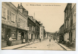 76 BLANGY Sur BRESLE Le Grande Rue Vers Boutencourt " Epicerie Régionale Legrand" 1910   D04 2022 - Blangy-sur-Bresle