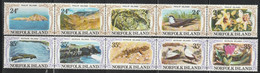 NORFOLK - N° 272/81 ** (1982) Faune Et Flore - Norfolk Island