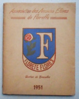 Cahier Association Des Anciens Elèves De Floreffe Section De Bruxelles 1951 - Belgio