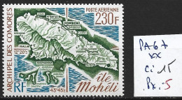 COMORES FRANCAISES PA 67 ** Côte 15 € - Airmail