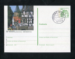 "BUNDESREPUBLIK DEUTSCHLAND" Bildpostkarte Mit Bildgleichem Stempel Ex "BLANKENBERG" (4266) - Cartes Postales Illustrées - Oblitérées