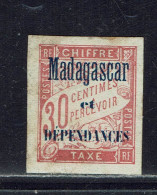 Madagascar. 1896. T. Taxe N° 4 * TB. - Portomarken