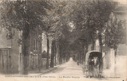 FRANCE - Coulognes Sur L'Autize (Deux Sèvres) - La Route Neuve - Voiture - Coll A Robin -  Carte Postale Ancienne - Coulonges-sur-l'Autize