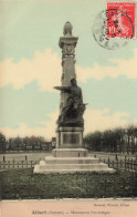 FRANCE - Albert - Vue Sur Le Monument Patriotique - Colorisé - Carte Postale Ancienne - Albert
