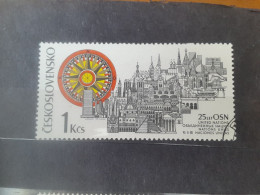 Czechoslovakia 	25 Years UN (F74) - Used Stamps