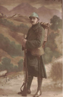 FANTAISIES - Hommes - Soldat - Amitiés - Carte Postale Ancienne - Men