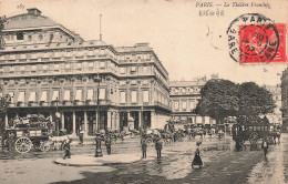 FRANCE - Paris - Vue Générale Du Théâtre Français - Animé - Carte Postale Ancienne - Panoramic Views