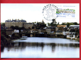 1997 - Carte Maximum - Sablé Sur Sarthe - Cachet 1er Jour Sur Tp N° 3107 - 1990-1999