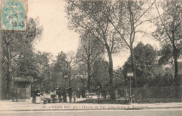 FRANCE - Paris - L'entrée Du Parc Prise Avenue De Montsouris - Carte Postale Ancienne - Parques, Jardines