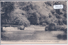 FONTAINE-DE-VAUCLUSE- BORDS DU LAC- LES CASCADES - Sonstige & Ohne Zuordnung