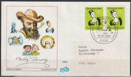 BRD FDC 1982 Nr.1129Paar 150.Geb.Wilhelm Busch   (d 5692 )  Günstige Versandkosten - 1981-1990