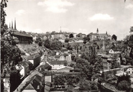 LUXEMBOURG - Faubourg De Grund - Chemin De La Corniche Et Ville Haute - Carte Postale - Andere & Zonder Classificatie