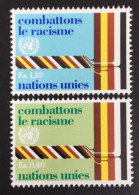 1977 - United Nations UNO UN - Anti Racism - Unused - Unused Stamps