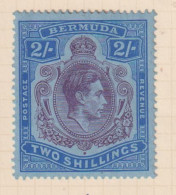 BERMUDA  - 1938-53 George VI Definitive Wmk Mult Script CA 2s (SG116) Hinged Mint - Bermuda