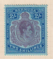 BERMUDA  - 1938-53 George VI Definitive Wmk Mult Script CA 2s (SG116a) Hinged Mint - Bermuda