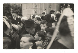 Quimper ( 29 ) Carte Photo  Max Jacob Embrasse Son Filleul Jean Tuset - Correspondance Augustin Tuset - Quimper