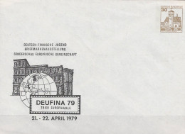 BRD FGR RFA - Privatumschlag "DEUFINA 79" (MiNr: PU 108 D2/021) 1979 - Siehe Scan - Enveloppes Privées - Neuves