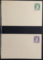 Canada Interi Postali  Cartoline Da 2 C. + 4 C. Nuovi - 1953-.... Règne D'Elizabeth II