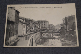 Très Belle Ancienne Carte Rive De Gier 1919 ?,Loire, Le Gier Et Le Canal - Rive De Gier