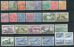 FINLAND 1950-1961 Definitives Complete Used. - Gebruikt