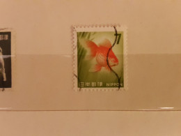 Nippon 	Gold Fish (F74) - Used Stamps
