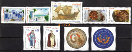 Euromed Postal- Tunisia 2015-2018-2019-2020-2021 -joint Issues With Mediterranean Countries - Gezamelijke Uitgaven