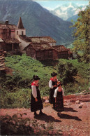 FOLKLORE - Costumes D'Hérens - Pigne D'Arolla - Carte Postale - Costumi