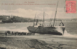 St Jean De Luz * Bateau LA CORINE , Du Port De Nantes * échoué En Rade Le 13 Décembre 1904 * Cargo - Saint Jean De Luz