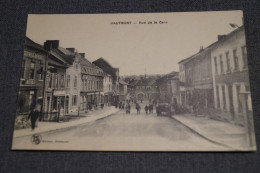 Très Belle Ancienne Carte Postale, Autmont,rue De La Gare , 1920 - Autres & Non Classés