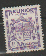 REUNION        N°  YVERT  TAXE 23 NEUF AVEC CHARNIERES      ( CHARN   01/ 17 ) - Postage Due